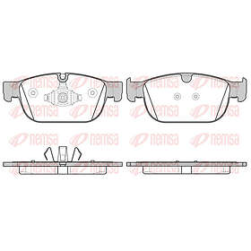 Remsa Bromsbeläggssats, skivbroms 1696.00