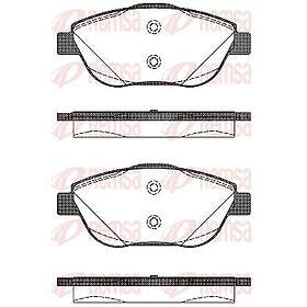 Remsa Bromsbeläggssats, skivbroms 1392.10