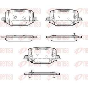 Remsa Bromsbeläggssats, skivbroms 1933.02