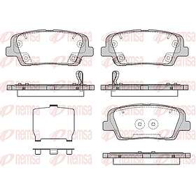 Remsa Bromsbeläggssats, skivbroms 1274.09