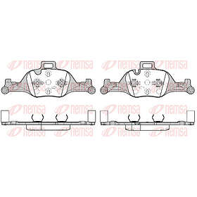 Remsa Bromsbeläggssats, skivbroms 1740.00