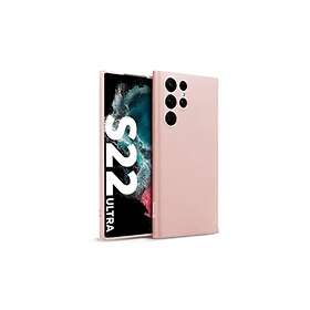 Crong Color Cover Protective Case for Samsung Galaxy S22 Ultra (Pink)