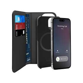 Puro Wallet Detachable Apple iPhone 14 Pro Max 6,7 2w1 MagSafe svart/black PUIPC14P67BKMAG1BLK
