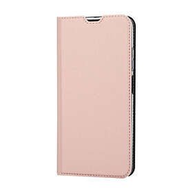 Wave BookCase protective case, Xiaomi Redmi Note 9T 5G, Rose gold