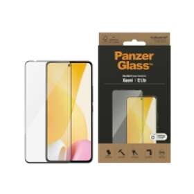 PanzerGlass Skärmskydd för mobiltelefon ultrabred passning glas ramfärg svart för 12 Lite