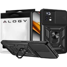 Alogy Camshield Stand Ring Phone Case with Camera Cover for Xiaomi Poco X4 Pro 5G Universal