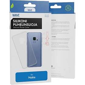 Wave silicone cover, Nokia X10/X20, transparent