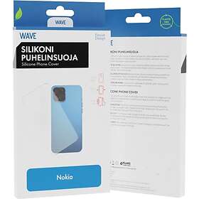 Wave silicone cover, Nokia G21/G11, transparent