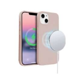 Crong Color Cover Magnetic Case for iPhone 14 MagSafe (pink sand)