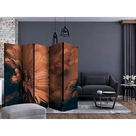 Arkiio Rumsavdelare Gerbera in Bronze II 225x172 cm A3-PARAVENTtc1904