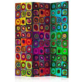 Arkiio Rumsavdelare Colorful Abstract Art 135x172 cm A3-PARAVENT736