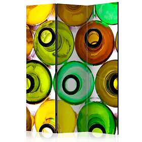 Arkiio Rumsavdelare Bottles Background 135x172 cm A3-PARAVENTtc0660