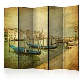 Arkiio Rumsavdelare Grand Skärmvägg Canal Vintage Venice II 225x172 cm A3-PARAVENTtc2064
