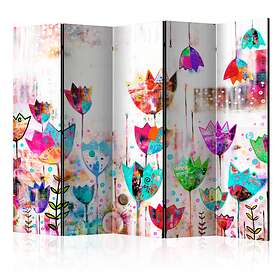 Arkiio Rumsavdelare Colorful tulips II 225x172 cm A3-PARAVENTtc0452
