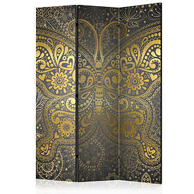 Arkiio Rumsavdelare Golden Butterfly 135x172 cm A3-PARAVENT93