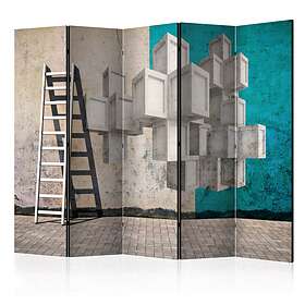 Arkiio Rumsavdelare Concrete Blocks II 225x172 cm A3-PARAVENTtc2086
