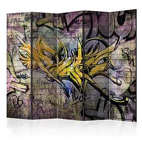 Arkiio Rumsavdelare Stunning graffiti II 225x172 cm