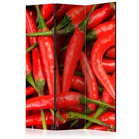 Arkiio Rumsavdelare Chili Pepper Background 135x172 cm A3-PARAVENTtc0740