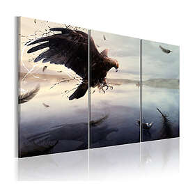 Arkiio Tavla Eagle Above The Surface Of A Lake above the surface of a lake 120x80 A3-N1627-DKX