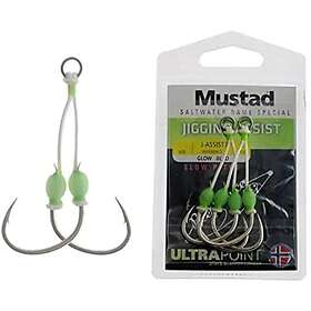 Mustad Assist 3 Hook Silver 3/0