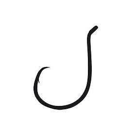 Gamakatsu Octopus Circle Single Eyed Hook Svart 6
