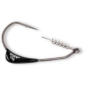 Black Cat Mega Offset Texas Hook 15g Silver 12/0