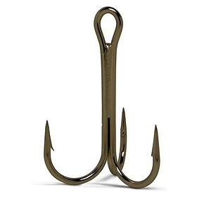 VMC 9649 Treble Hook 100 Units Brun 1