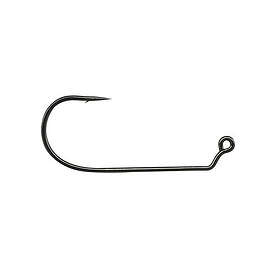 Flashmer Tête Plombée 60º Single Eyed Hook 100 Units Svart 6/0