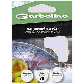 Garbolino Competition Trout Special Pate Tied Hook Nylon 24 Silver 4