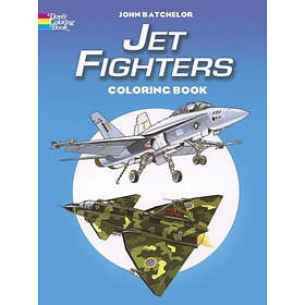 Coloring Book Dover Publications Inc. John Batchelor Jet Fighters (Dover History
