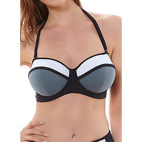 Freya Swim Bondi bandeau bikinitopp D-I kupa svart Svart Kvinna