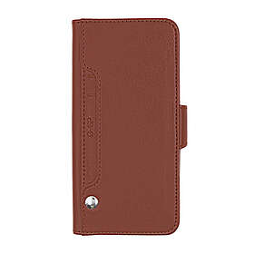 G-SP Plånboksfodral Stativ och extra Kortfack iPhone X/XS Brun Brown