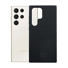 RV Liquid Silicone Case For S23 Ultra Black