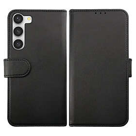 Magnetic RV Wallet Case For Galaxy S23 Black