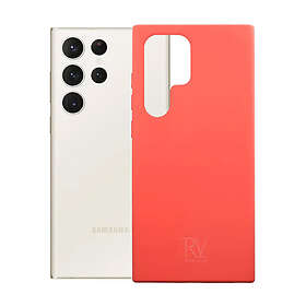 RV Liquid Silicone Case For S23 Ultra Pink