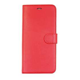 MAX iPhone XS Plånboksfodral Stativ Röd Red