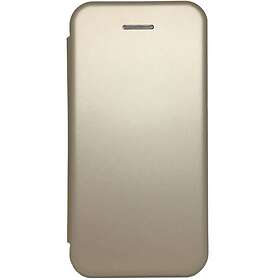 Evelatus Book Flip Case Galaxy J4+ Gold Telefonfodral & skärmskydd