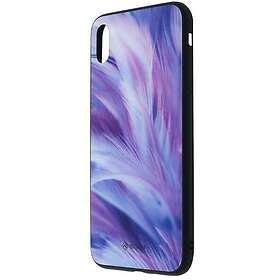 Back "Glass Print Case iPhone XS MAX" Feather