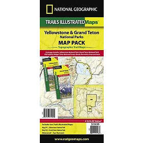 National Geographic Maps: Yellowstone/grand Teton National Parks, Map Pack Bundle