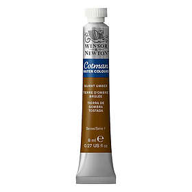 Winsor & Newton Cotman Water Colour Tubes 8ml BURNT UMBER