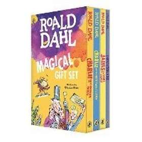 Roald Dahl: Roald Dahl Magical Gift Set (4 Books): Charlie and the Chocolate Factory, James Giant Peach, Fantastic Mr. Fox, Great Glass El