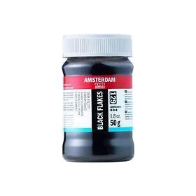 Amsterdam AAC Glitter Flakes 50g BLACK