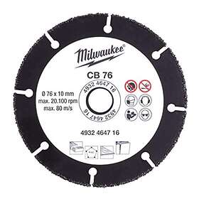 Milwaukee CB 76 Karbidskiva Ø 76 mm