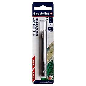 Specialist Borrsats för glas och keramikplattor ; HEX; 6 mm