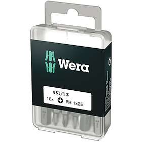 BITS Wera PH1 25mm 10st