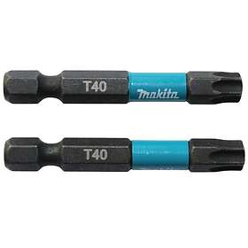 Makita Bits spår Impact Black; T40; 50 mm; 2 st.
