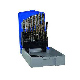 TIVOLY T LINE HSSE5 Drill Bit Set 1-10mm 19pcs
