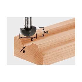 Festool Hålkärlsfräs 9.7/11/41 mm
