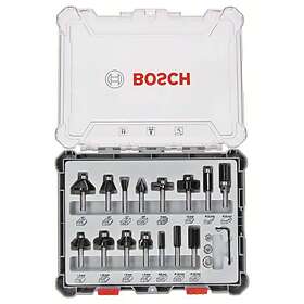 Bosch Fräs borrset ; 6 mm; 15 st.