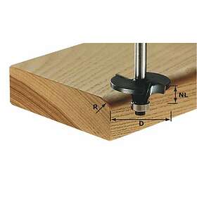 Festool Avrundningsfräs 6/14/54 mm med kullager